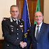 Palazzo d’Orléans, Schifani ha incontrato il generale di brigata dell’Arma dei Carabinieri Magrini