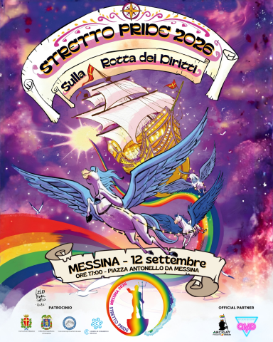 “Stretto Pride 2026”, domani a palazzo Zanca la conferenza stampa di presentazione
